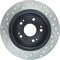 Centric Parts Sport Drilled/Slotted Brake Rotor, 127.40068L 127.40068L - alternate 5